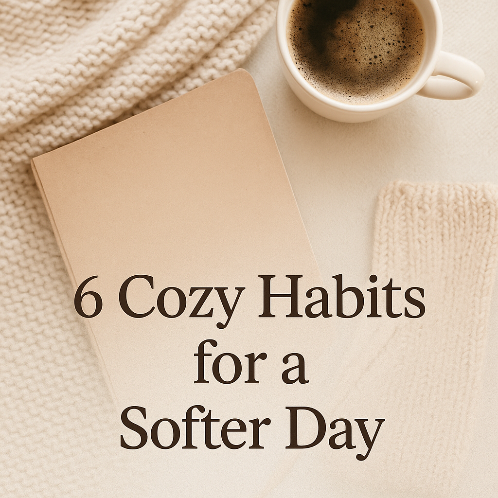 6 Cozy Habits for a Softer Day